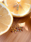 Boucles d'oreilles perles naturelles et plaqué or Bahlïa Bijoux
